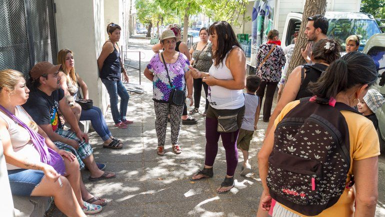 Organizaciones sociales exigieron justicia frente a los tribunales.
