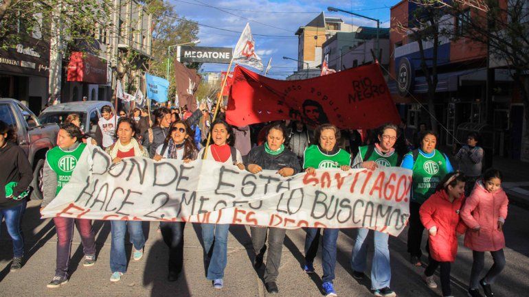 Muchos cipoleños respondieron a la convocatoria y marcharon en paz.