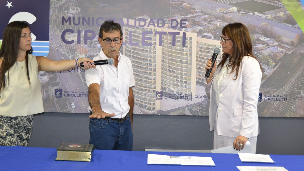 Héctor Sepúlveda, asumió como nuevo concejal de Cipolletti.