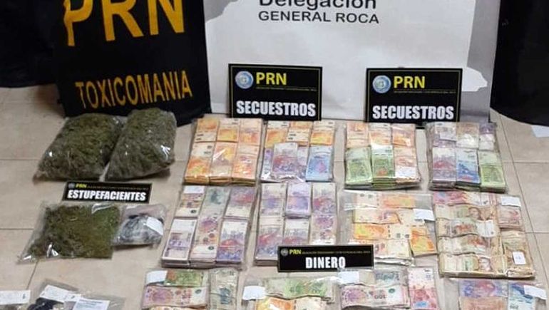 La Policía de Río Negro desarticuló un kiosco de venta de droga