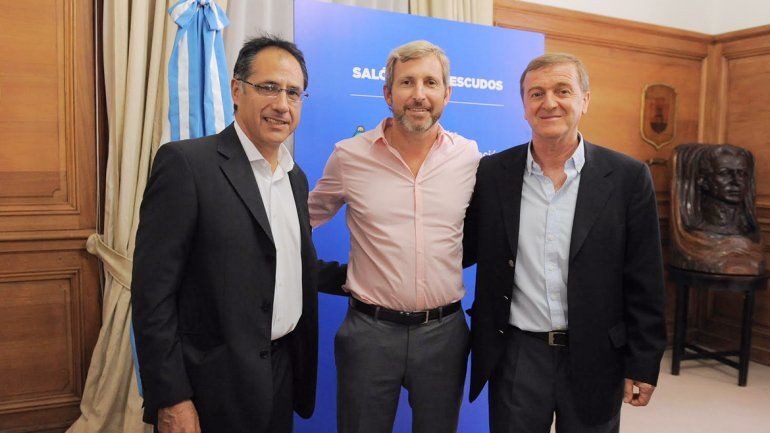 El intendente Tortoriello se reunió en Buenos Aires con el ministro del Interior Frigerio y con el diputado Wisky.