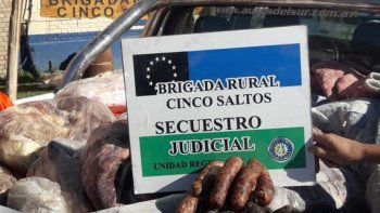 decomisan 1300 kilos de carne en mal estado en cordero