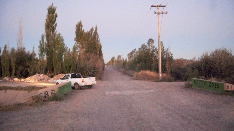 Uno de los hechos delictivos ocurridos en Fernández Oro fue en la zona de chacras