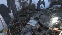 Aguas Rionegrinas encontró un basural en la cisterna de las 1200 Viviendas.