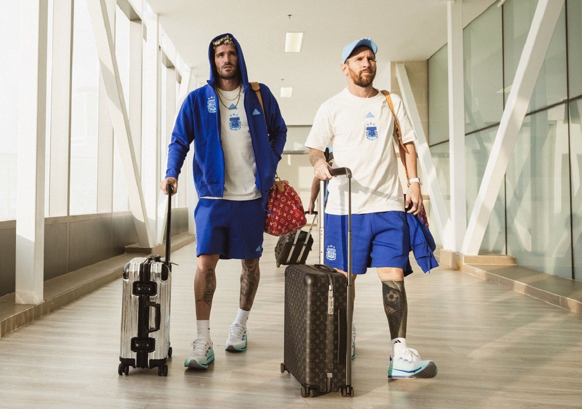 Argentina llegó con Messi y De Paul a la cabeza.&nbsp;