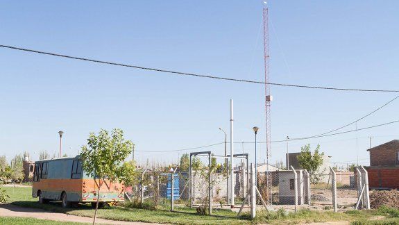 Frenaron la obra de la antena tras el reclamo de lo vecinos