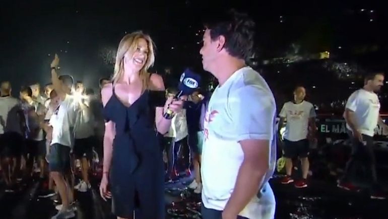 Romance confirmado entre Alina Moine y Marcelo Gallardo