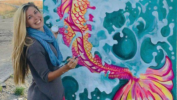 Los murales del eclipse de Sol