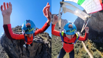 Era ingeniera  y debutó en televisión en El Hormiguero con un salto colgada de una grúa a 60 metros.