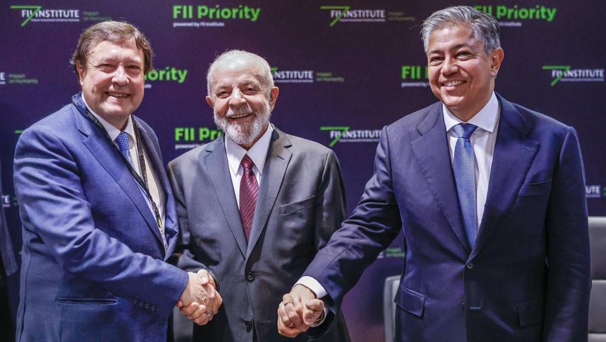 Alberto Weretilneck y Rolando Figueroa se reunieron con Lula Da Silva, presidente de Brasil. Foto: archivo.