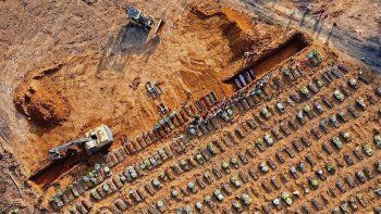 brasil batio un nuevo record: 1188 muertos en las ultimas 24 horas