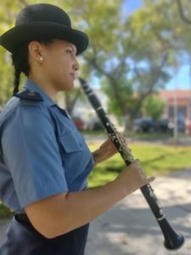Otra mujer se integra a la Banda de M&uacute;sica de la Polic&iacute;a de R&iacute;o Negro