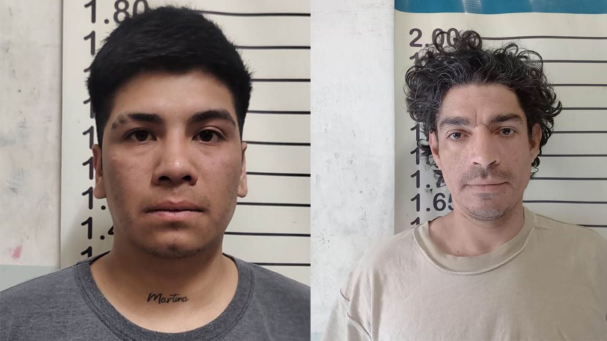 Prófugos. Carlos Peña, acusado de un aseinsto, y Emanuel Kovalow, quien un largo historial como ladrón, escaparon el miercoles de la Comisaría 4ta de Cipolletti.&nbsp;