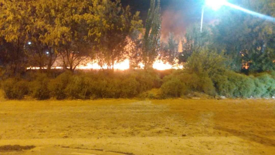 ¿Qué pasó con el impresionante incendio de pastizales en el DVN?