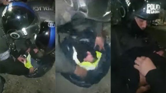Cartonero encontró a una beba recién nacida en la basura