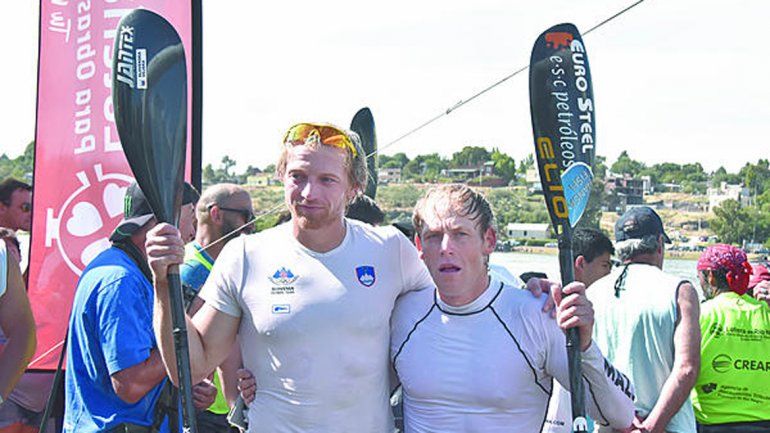 Sakrajsek-Vega fue la primera dupla extranjera en ganar una Regata.