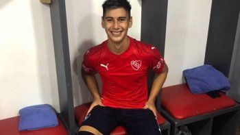 el primer gol del pibe de cipo en la reserva de independiente