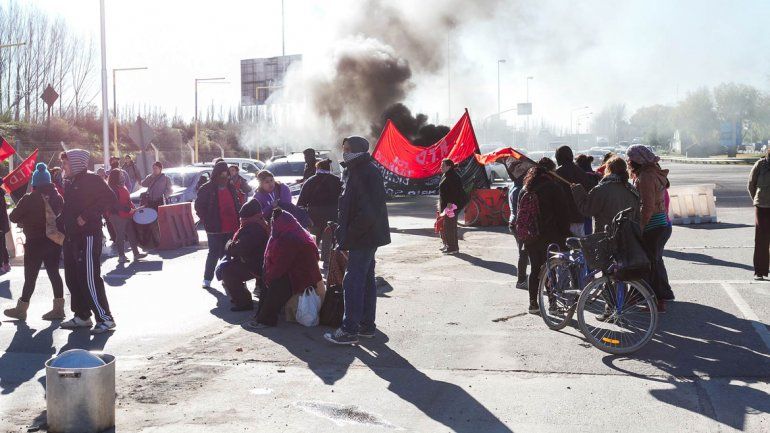 El último corte del tránsito por los puentes fue hace seis días.