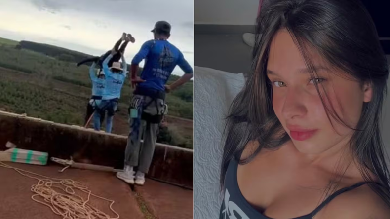 Los responsables habrían olvidado instalar la cuerda de seguridad previo al salto. | LMCipolletti.com Los responsables habrían olvidado instalar la cuerda de seguridad previo al salto.