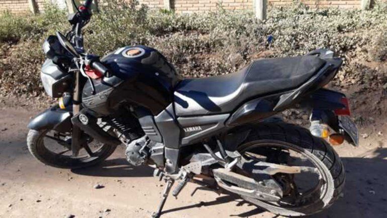 Recuperaron en Catriel una moto que había sido robada en Cinco Saltos