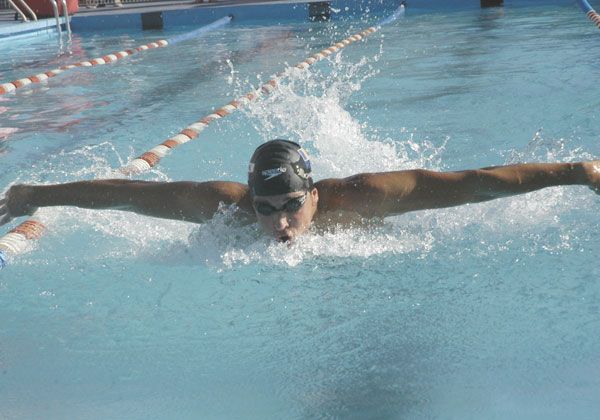 Argentino de invierno en natación