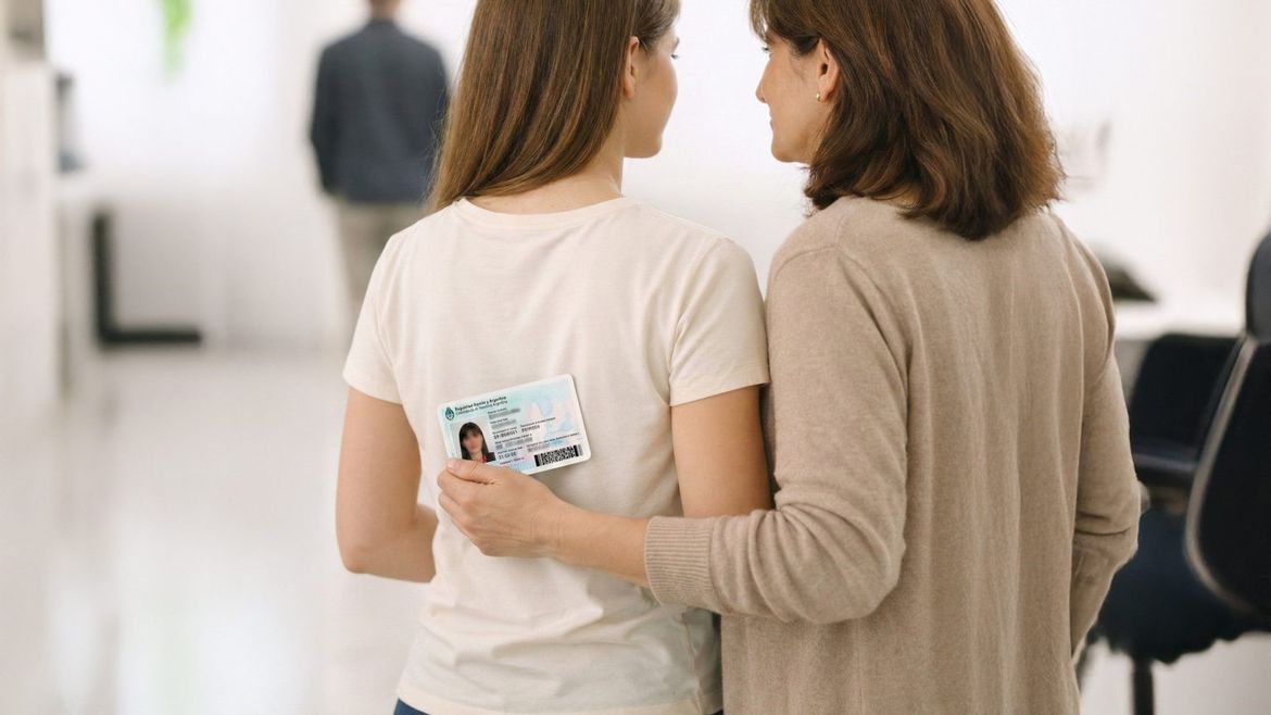 La adolescente explicó que su apellido paterno no corresponde con su origen biológico. | LMCipolletti.com La adolescente explicó que su apellido paterno no corresponde con su origen biológico.