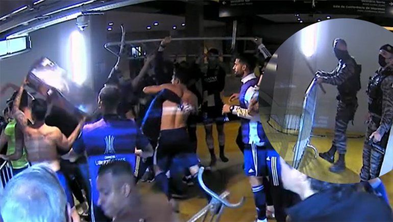 Incidentes en el vestuario de Boca tras la polémica eliminación