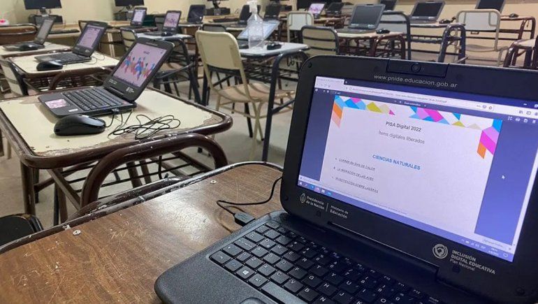Estudiantes rionegrinos participaron de las pruebas PISA Digital 2022