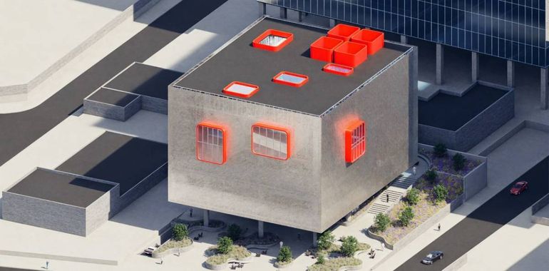 Core Libertador, el edificio de usos múltiples en el barrio de Núñez.