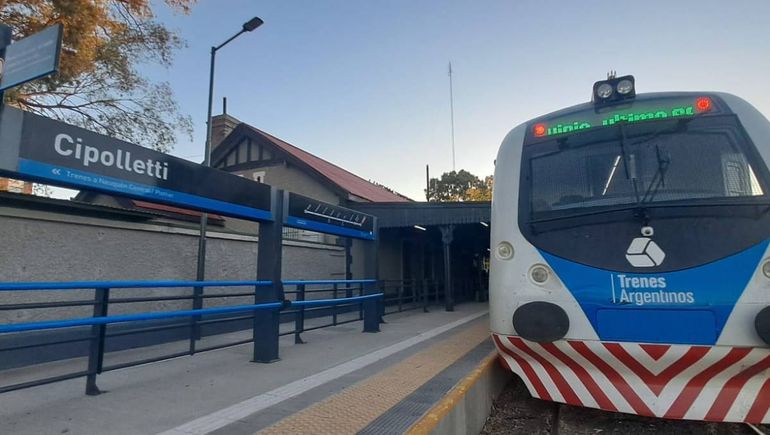 El Tren del Valle volvió a unir Cipolletti y Neuquén el 4 de febrero.