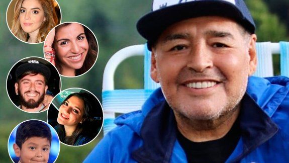 Revelan que Diego Maradona tiene dos hijos en España
