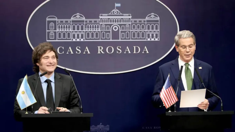 Javier Milei tras la reunión con el Tesoro de EEUU: Estamos listos para firmar un acuerdo comercial