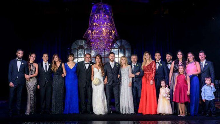 Mirá el álbum oficial del casamiento de Messi