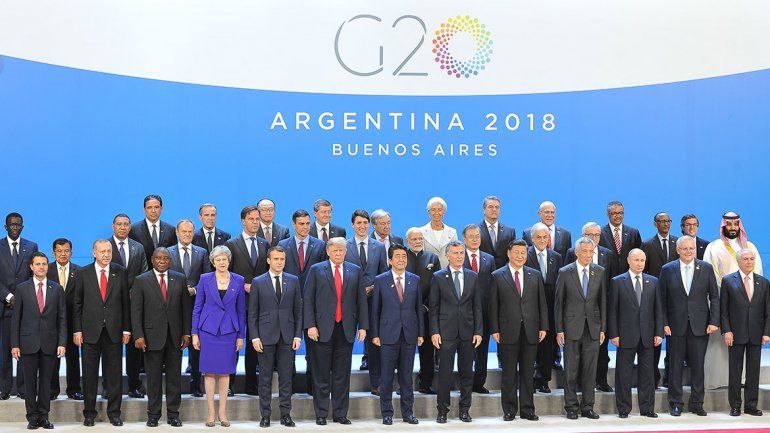 Macri en la apertura del G20: Que vengan es un gesto de apoyo copy