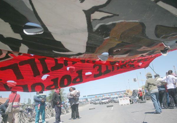 Jornada caótica por un corte de ruta