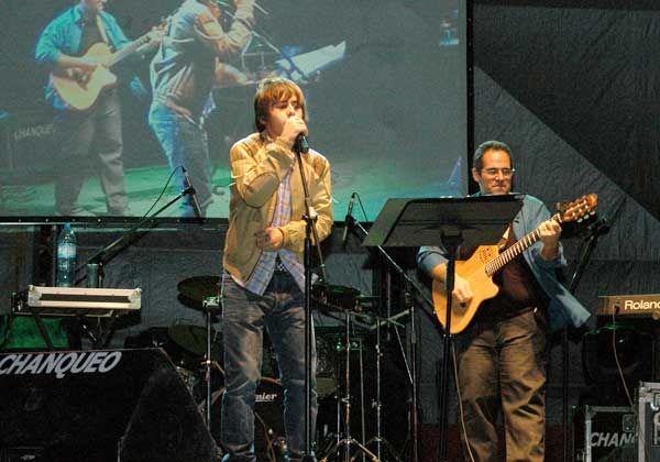 Agustín sumó experiencia en la Vendimia