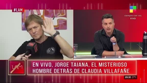 Jorge Taiana es el novio de Claudia Villafañe desde hace dos décadas, pero no conoce a Dalma y Gianina Maradona.