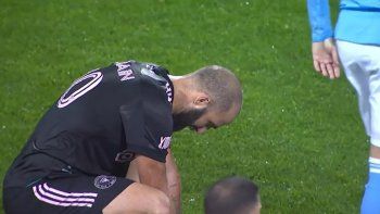 el llanto de higuain al terminar su ultimo partido