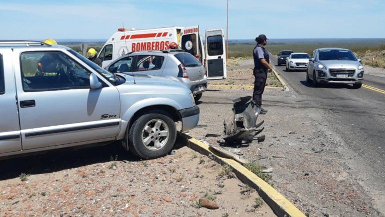 Se salvaron de milagro tras sufrir un brutal choque sobre la Ruta 151