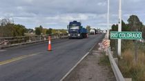 La escena donde ocurrió la desgracia en la ruta 22.