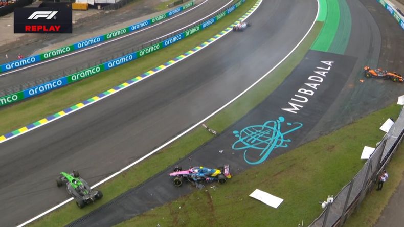 Franco Colapinto se accidentó. | LMCipolletti.com Franco Colapinto se accidentó.