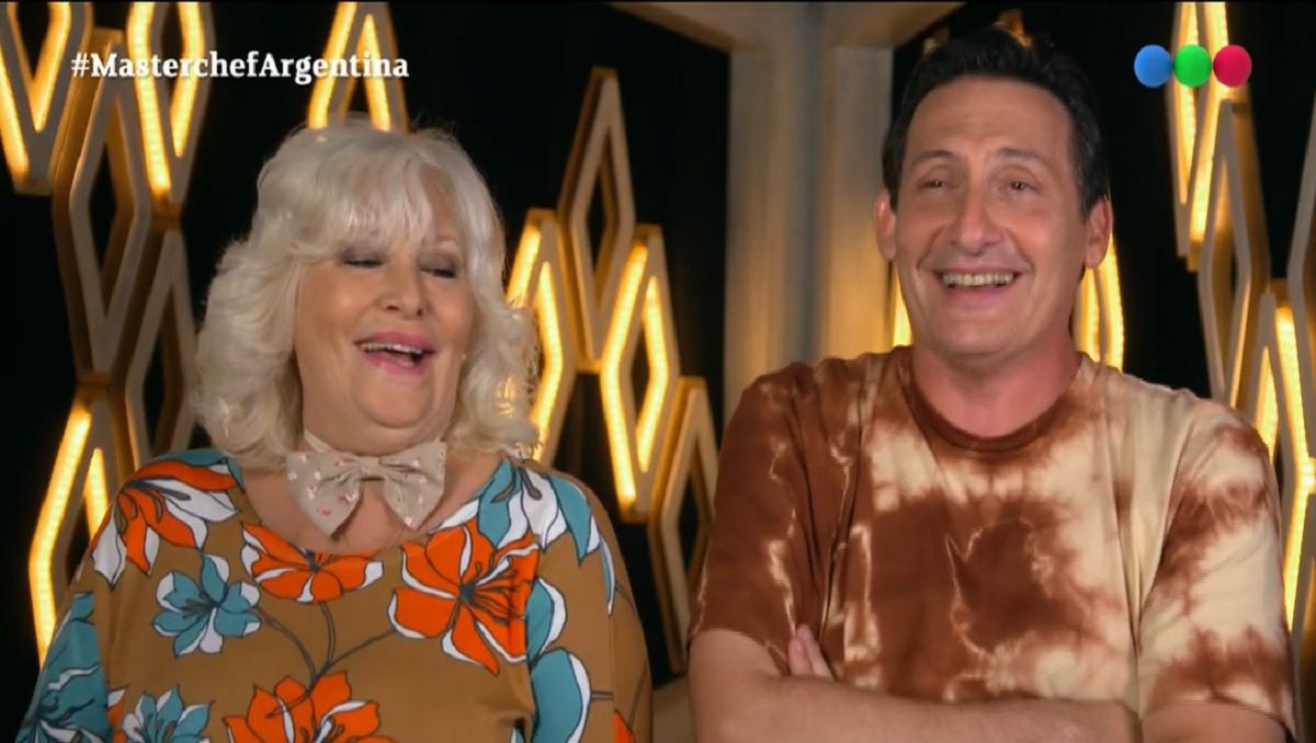 Luisa Albinoni se sacó y tildó de viejo a Paulo Kablan en Masterchef