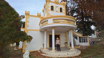 El Castillo de Marieta. La mujer nacida en Italia nos mostró todos los detalles de la histórica casa.