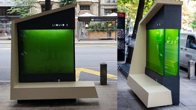 YPF presentó los “árboles líquidos” en Buenos Aires