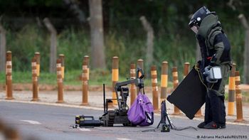desactivaron 40 kilos de explosivos en brasilia, a 6 dias de la asuncion de lula