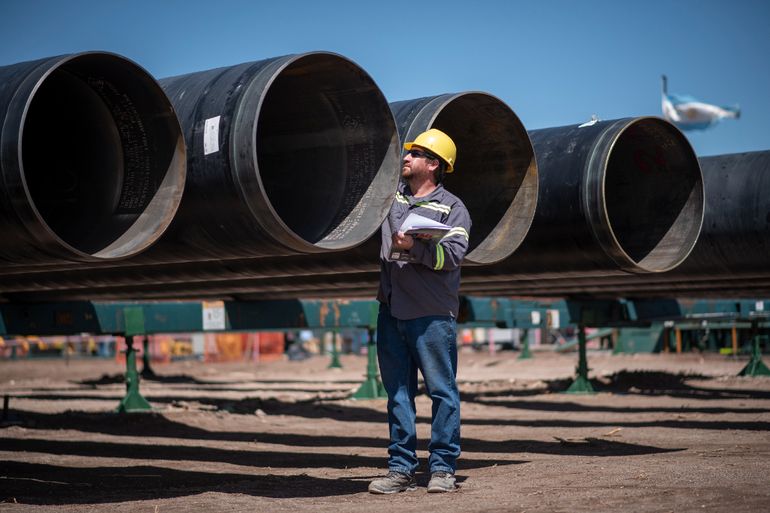 La energía es el gran empuje de la economía argentina.