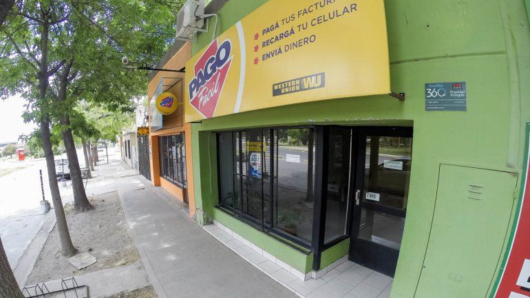 El robo en el Pago Fácil de Mengelle ocurrió en la madrugada del viernes.