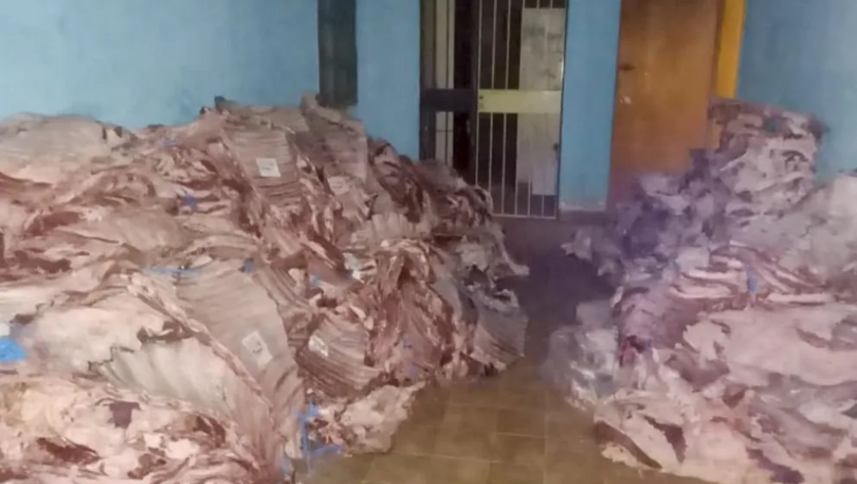 Secuestraron toneladas de carne en mal estado que tenía como destino a Cipolletti