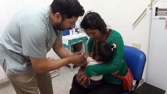 Río Negro vacunó a casi todos los niños contra rubéola y sarampión