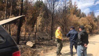Peritos de la Policía Federal intentarán determinar cómo comenzó el incendio que arrasó la Comarca Andina.